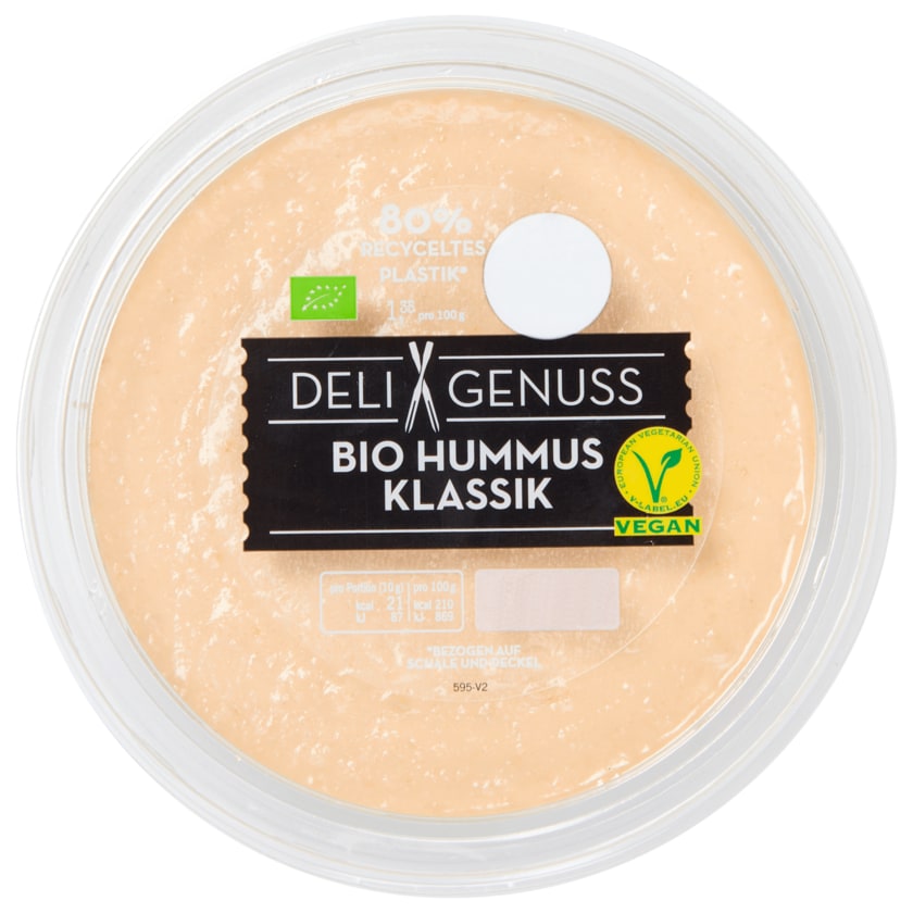 Deli Genuss Bio Hummus Klassik 200g